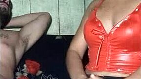 brazilian brunette girlfriend a meninabrasileira bends over big ass for barefoot doggystyle cum