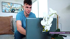 Duty Calls: Cougar Serves Big Booty To Hacker Teen!