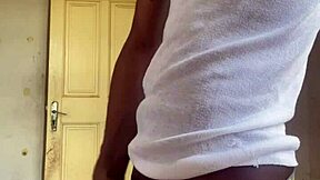 college boy strokes his oiled monster bbc in bedroom solo 😏💦