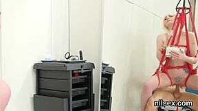 Nasty teen taken to assylum for hardcore ass to mouth bdsm treatment