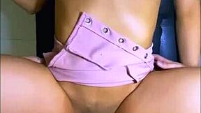 shy college latina student and neighbor give in to elevator chemistry in bedroom