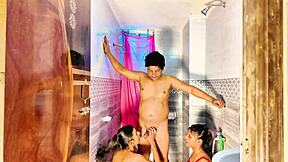 wanna see uttaran20's wild threesome end in facial?