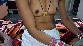 Seductive Indian diva explores her secret fantasy in intimate encounter