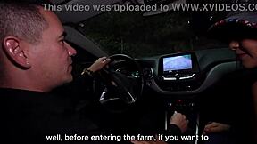 young camila henao got hidden cammed in car 🍑🚗 deepthroat doggystyle cowgirl with jean paul's monster cock part 1