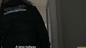 prague streets pickup hot brunette for outdoor cash fuck