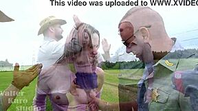 Alice Murkovski hard anal pounded by sheriffs