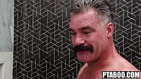 Tessa thomas showers quick before charles dera hardcore pounding