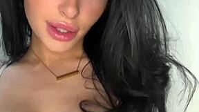 horny british teen coed squirts solo on webcam toys pov