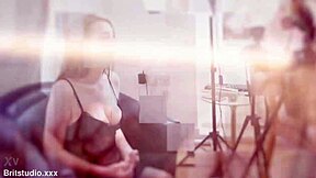 alt college girl milks huge loads on our table