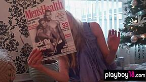 wanna see bombastic blondie karina marie strip her perfect naturals outdoors?