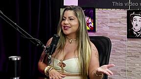 Juli figueiredo chats with tifany in sheer red swingers casting part 1