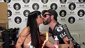 gaia roots strips natural tits in elo podcast's spicy casting interview