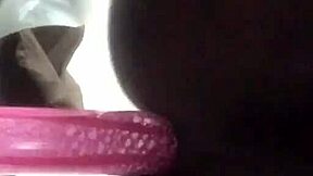 Sexy Ebony Shemale Stretches Huge Ass With Monster Cock Anal Pounding