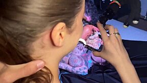 eden ivy joins surprise backstage foursome deepthroat creampie orgy rough ride