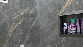 Taking my first bath in new tub thanks to you punheteiros loves poolside shake