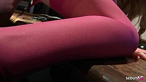 big tits blonde singer rides producer's monster cock doggystyle in studio?