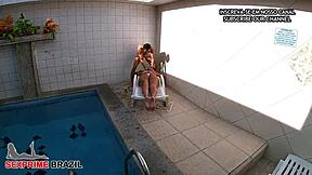 casada cheats with son's friend as husband walks in