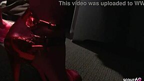 big tits blonde singer rides producer's monster cock doggystyle in studio?