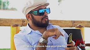 little latina with big tits and ass tries outdoor casting