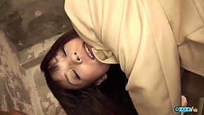 fat dude and friends gangbang sexy asian with big clit