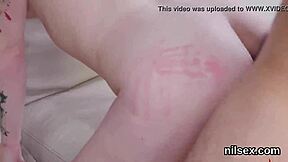 Kinky teen's ass hole drilled brutally in bdsm asylum torment