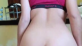 Stepmom Begs Take Off Condom and Cum Inside Her Pussy