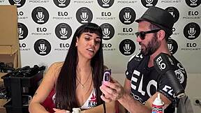 gaia roots strips natural tits in elo podcast's spicy casting interview