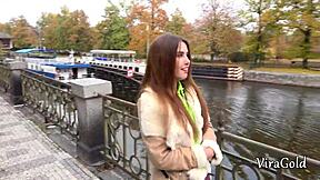 Pretty Girl's Cum-Filled Facial