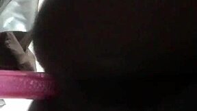 Sexy Ebony Shemale Stretches Huge Ass With Monster Cock Anal Pounding