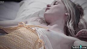 Syren de Mer eats teen Nikki Sweet's pussy as hubby watches