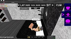 i'm balls deep fucking this tight asian teen in roblox 😈🍑
