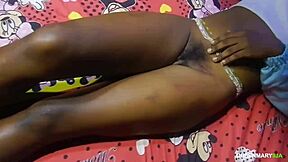 Fucking skinny ebony teen creampie on christmas hits different