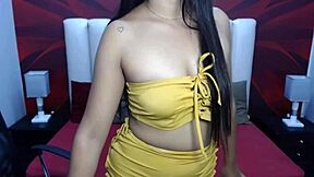 busty latina teen slut shakes her big ass on webcam for you