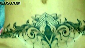 Brazilian bride's juicy ass creampie scandal caught on cam by tattoo
