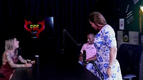 negro top and francis simas get wild in red sheer interview! 🔥😈