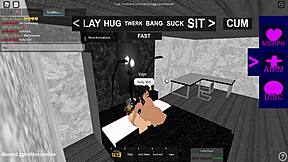 i'm balls deep fucking this tight asian teen in roblox 😈🍑
