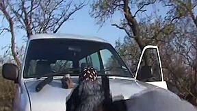 safari chubby ebony teen deepthroats monster black cock?