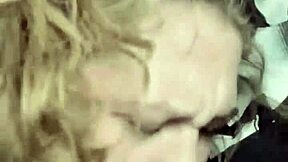 bbw stepsis gives sloppy deepthroat face fuck on bbc before interracial pounding