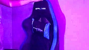 Emo teen prostitute strips and teases her sexy body softly