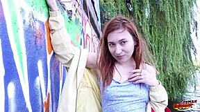 damn that big dick wrecks short teen angie elif's tight ass at casting!