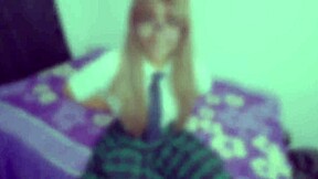 shy innocent-faced mexican schoolgirl big ass ready to explode homemade