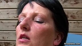 lucie luke french housewife takes anal pounding outdoors in garden