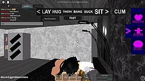 i'm balls deep fucking this tight asian teen in roblox 😈🍑