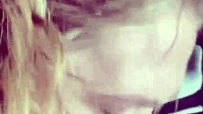 bbw stepsis gives sloppy deepthroat face fuck on bbc before interracial pounding