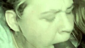 bbw stepsis gives sloppy deepthroat face fuck on bbc before interracial pounding