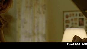 alexandra daddario bound naked, handcuffed for wild sofa sex!