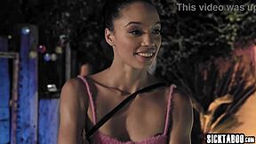 Black teen Alexis Tae licks horny ebony milf Ana Foxxx pussy?