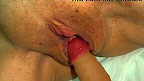 halloween milf couple licks shaved pussies with dildos close up