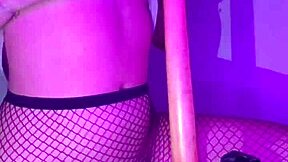 Emo teen prostitute strips and teases her sexy body softly