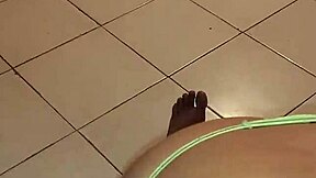 real homemade moments with the wife at home